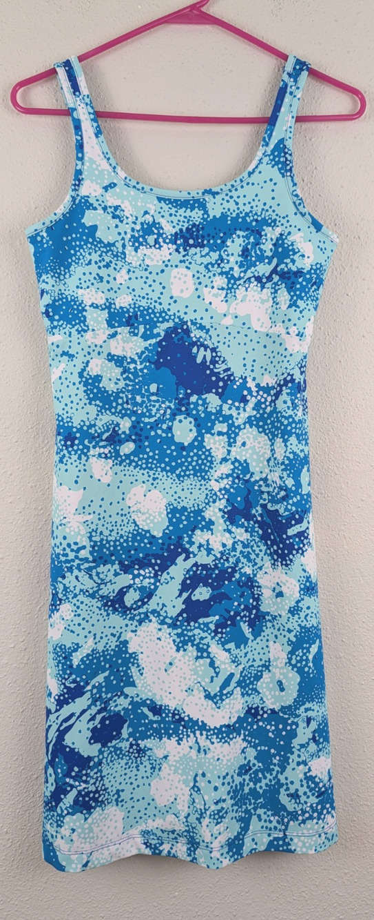 Columbia PFG sz S A-line Fit & Flare Dress sleeveless tank lightweight 1681